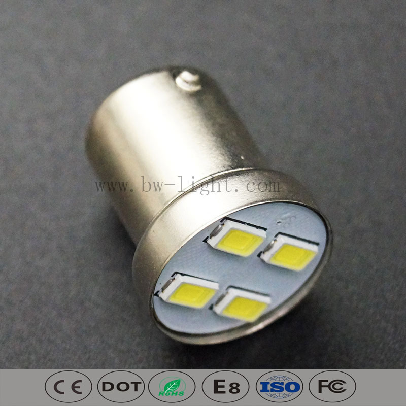 T18 B15S Base LED Bombilla de marcha atrás para coche