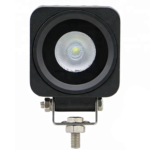 Luz de trabajo de coche LED cuadrada impermeable de 10W