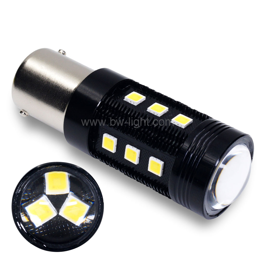 1156 1157 Bulbo LED automático T20 para la lámpara de inversión del freno de giro