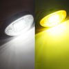 Luz exterior LED de montaje de superficie ovalada