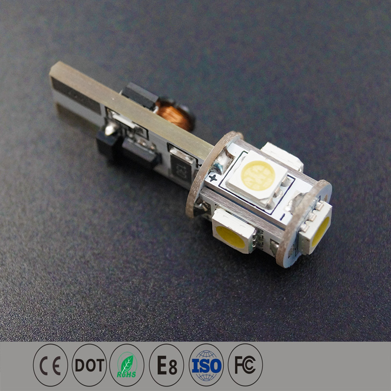 Bombilla LED azul superbrillante para instrumentos de coche T10