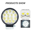 Luz de trabajo LED de 48 W * 2 de alta resistencia para camiones