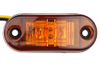 Luz de marcador lateral de LED ámbar automotriz para camiones